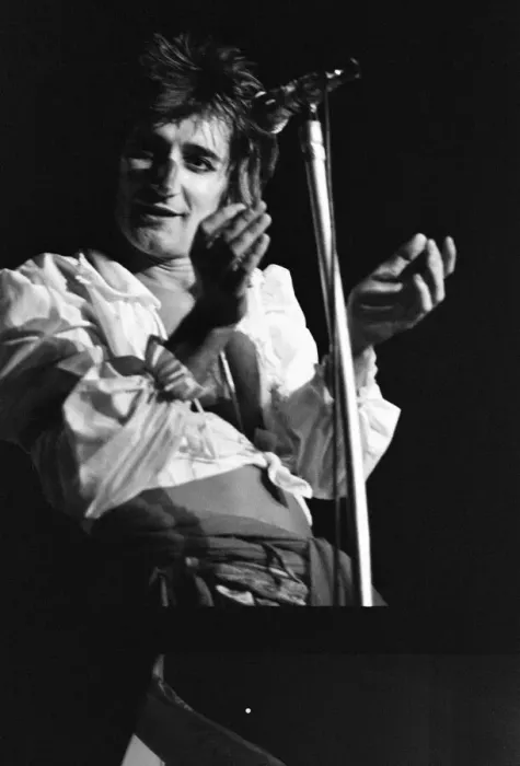 Framed Print : Rod Stewart European Tour 1976, Forest National Arena, aka Vorst Nationaal, Brussels Framed Print : Rod Stewart European Tour 1976, Forest National Arena, aka Vorst Nationaal, Brussels