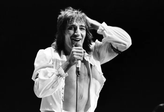 Framed Print : Rod Stewart European Tour 1976, Forest National Arena, aka Vorst Nationaal, Brussels Framed Print : Rod Stewart European Tour 1976, Forest National Arena, aka Vorst Nationaal, Brussels