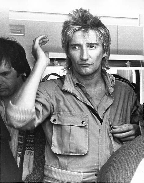 Rod Stewart, a fanatical soccer fan, was at Hampden Park in Glasgow on 24th May 1980 to