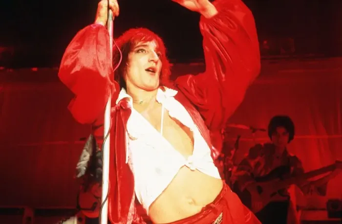 Framed Print : Rod Stewart POP Singer at the montreux festival Framed Print : Rod Stewart POP Singer at the montreux festival