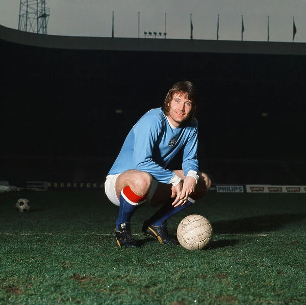 Rodney Marsh Manchester City Football Player, March 1973