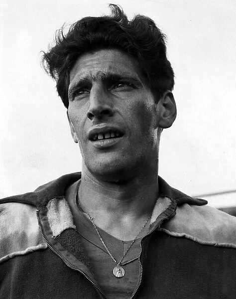 Rogelio Dominguez Real Madrid football player May 1960
