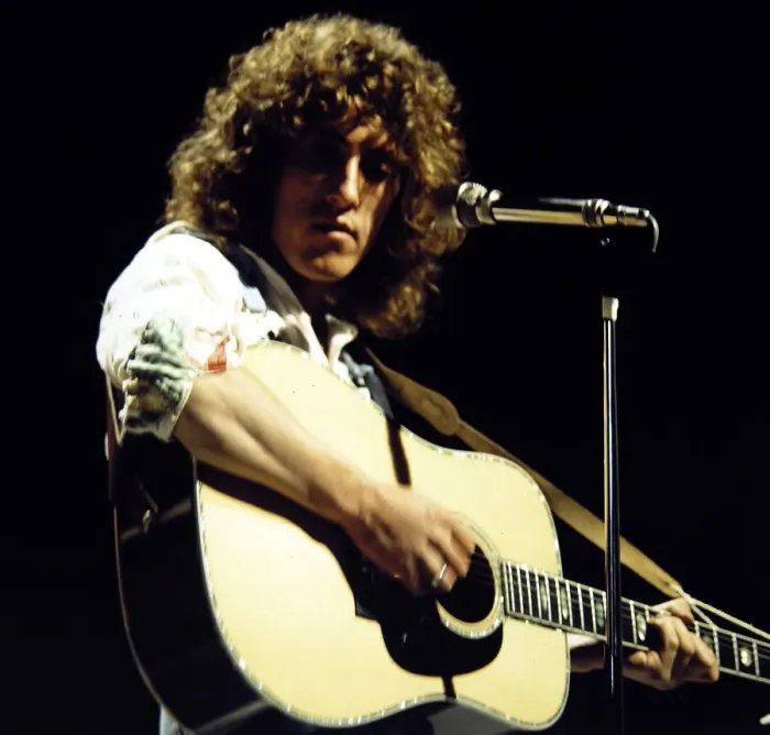 Framed Print : Roger Daltrey - Pop Star seen here during rehearsals for the BBC television Framed Print : Roger Daltrey - Pop Star seen here during rehearsals for the BBC television