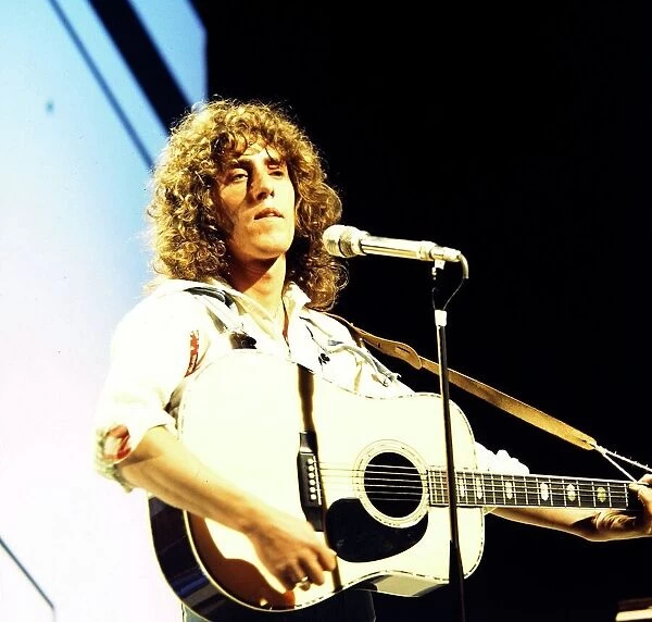 Roger Daltrey - Pop Star seen here in rehearsals at the Coventry studios of