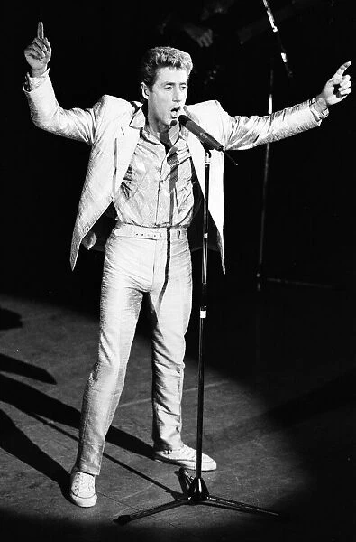 Roger Daltrey, former singer of British rock group The Who