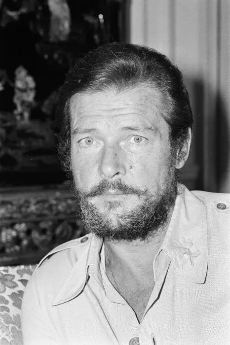 Framed Print : Roger Moore who is in London for the World charity premiere of the new James Bond film