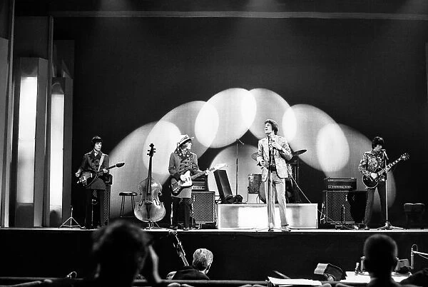 The Rolling Stones: 22nd January 1967 the band appearing on Sunday Night at the London