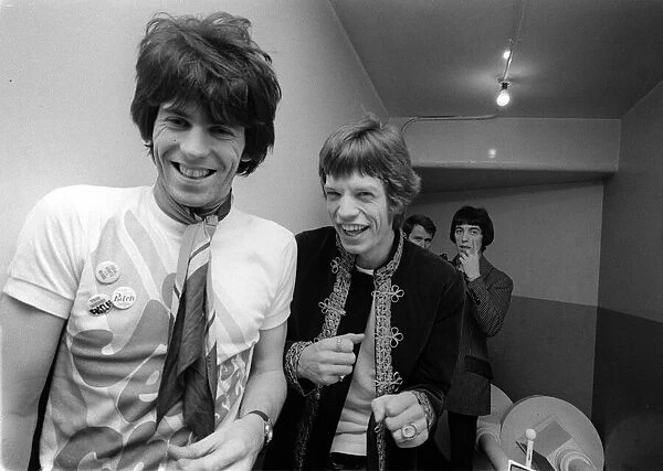 The Rolling Stones: 22nd January 1967 the band depart after their appearence at