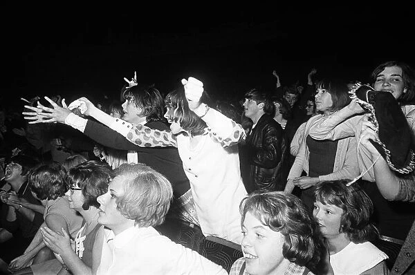 The Rolling Stones at the ABC Cinema in Carlisle. Female fans