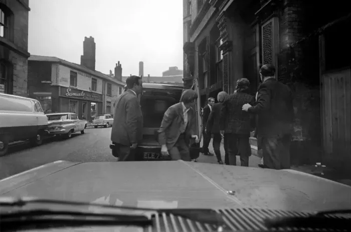 Framed Print : The Rolling Stones arriving at the Odeon Cinema in Manchester 3 October 1965 for their Framed Print : The Rolling Stones arriving at the Odeon Cinema in Manchester 3 October 1965 for their