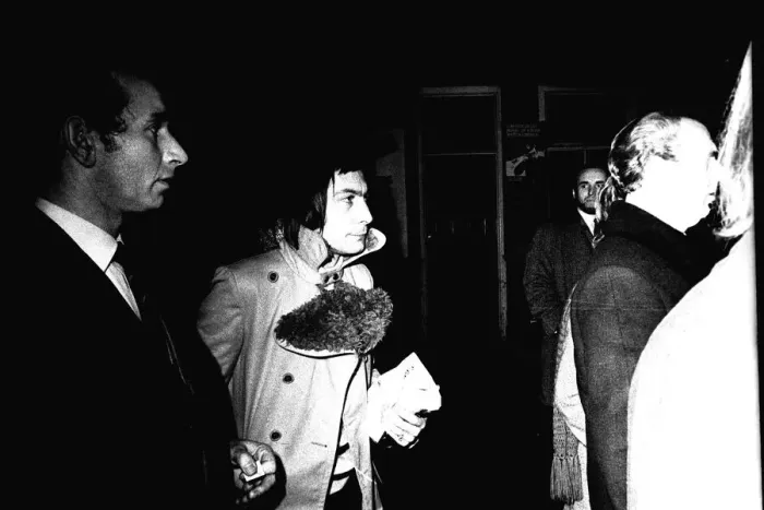 Framed Print : Rolling Stones Charlie Watts arriving at Newcastle City Hall on Thursday 4th March 1971 Framed Print : Rolling Stones Charlie Watts arriving at Newcastle City Hall on Thursday 4th March 1971