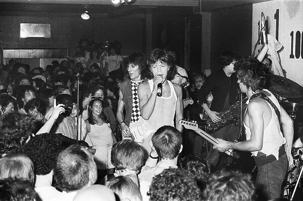 Rolling Stones Concert at the 100 club. 1st June 1982