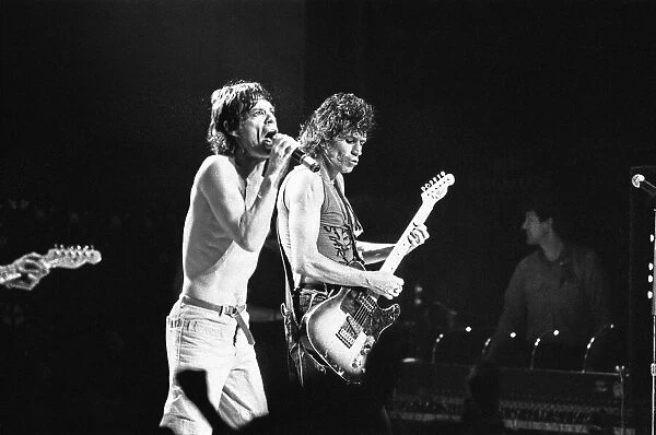 The Rolling Stones in concert at the Capital Theatre Aberdeen, Scotland