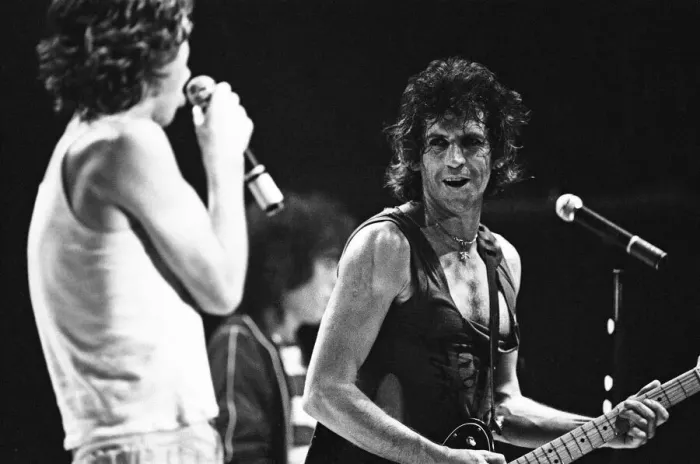 Framed Print : The Rolling Stones in concert at the Capital Theatre Aberdeen. 26th May 1982 Framed Print : The Rolling Stones in concert at the Capital Theatre Aberdeen. 26th May 1982