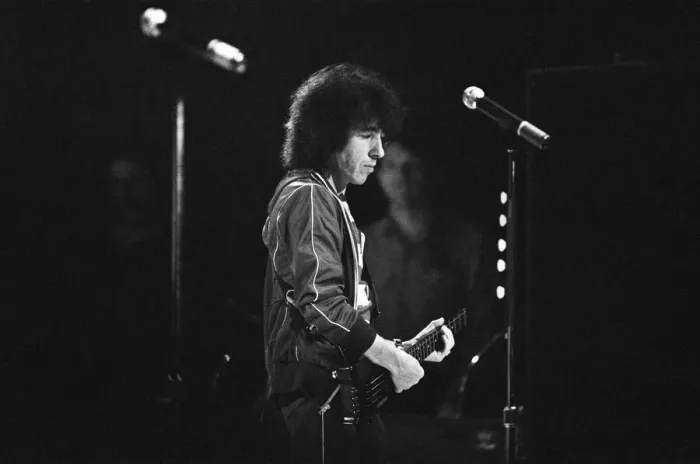 Framed Print : The Rolling Stones in concert at the Capital Theatre Aberdeen. 26th May 1982