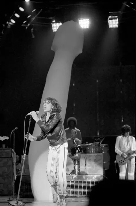 Framed Print : The Rolling Stones in concert at Hemisfair Plaza Arena & Convention Centre, San Antonio