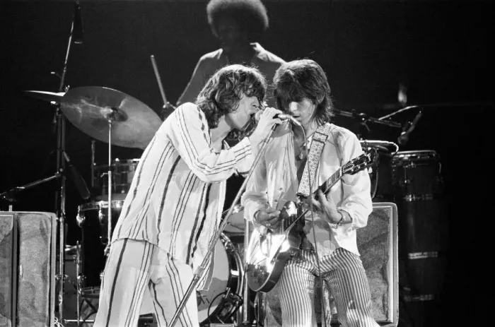 Framed Print : The Rolling Stones in concert at Hemisfair Plaza Arena & Convention Centre, San Antonio
