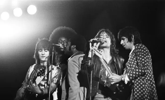 Framed Print : Rolling Stones in concert at Knebworth House, Hertfordshire. 22nd August 1976 Framed Print : Rolling Stones in concert at Knebworth House, Hertfordshire. 22nd August 1976