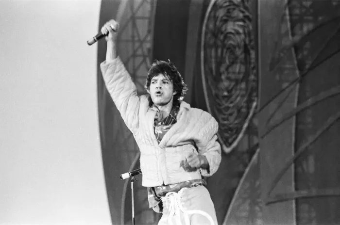 Framed Print : Rolling Stones in concert at St James Park Newcastle. (Picture Framed Print : Rolling Stones in concert at St James Park Newcastle. (Picture