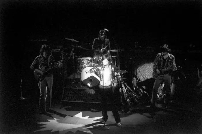 Framed Print : The Rolling Stones at the last concert of their tour at the Round House, London Framed Print : The Rolling Stones at the last concert of their tour at the Round House, London