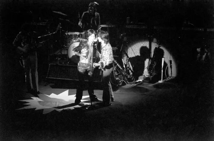 Framed Print : The Rolling Stones at the last concert of their tour at the Round House, London Framed Print : The Rolling Stones at the last concert of their tour at the Round House, London