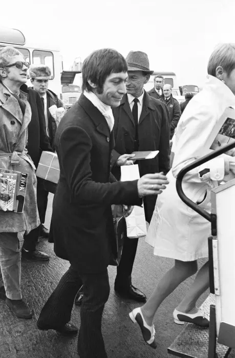 Framed Print : The Rolling Stones departure for America where they are to appear on the Ed Sullivan Framed Print : The Rolling Stones departure for America where they are to appear on the Ed Sullivan