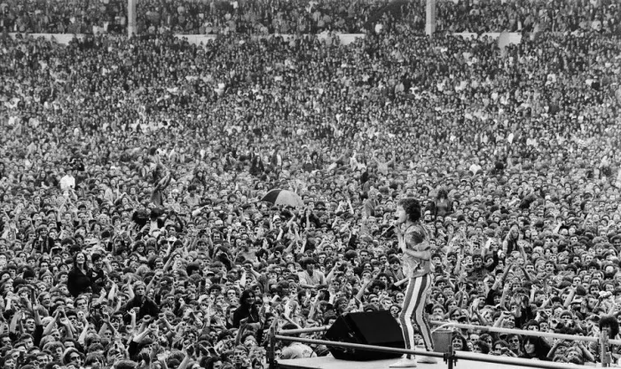 Framed Print : The Rolling Stones European Tour 1982. Wembley Stadium Framed Print : The Rolling Stones European Tour 1982. Wembley Stadium