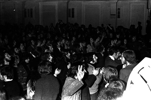 Rolling Stones: fans during the first night of the band