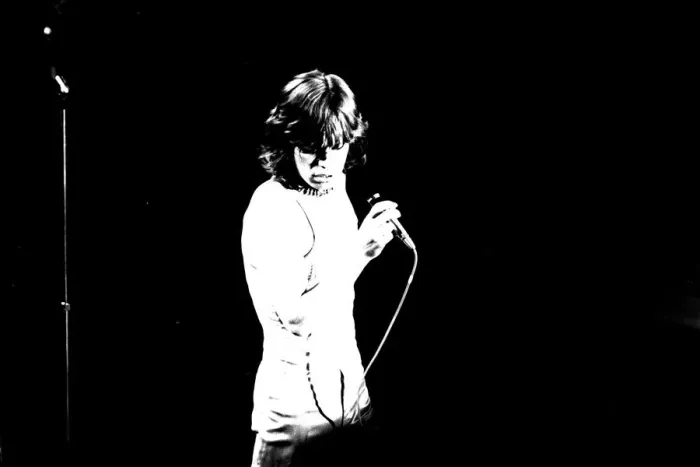 Framed Print : Rolling Stones: during the first night of the bands UK tour at Newcastle City Hall