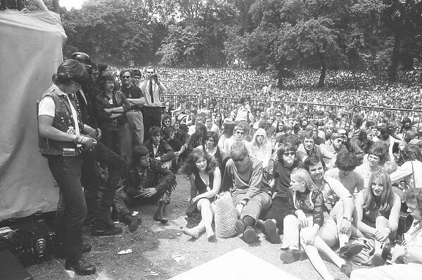 Rolling Stones Hyde Park concert 5th July 1969