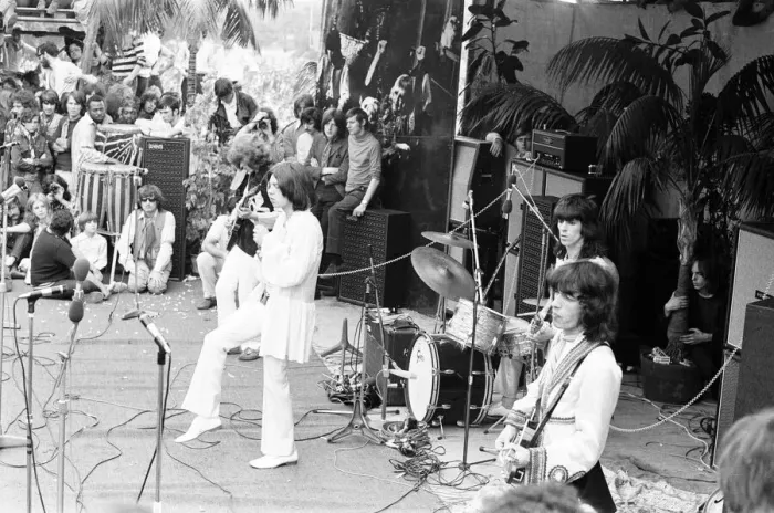 Framed Print : Rolling Stones Hyde Park concert 5th July 1969 Rolling Stones Hyde Park concert 5th July