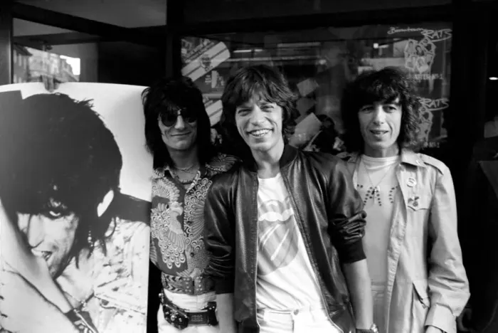 Framed Print : The Rolling Stones without Keith Richard launched their new record Framed Print : The Rolling Stones without Keith Richard launched their new record