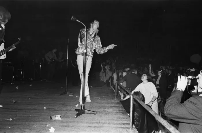 Framed Print : Rolling Stones kick off their UK tour with a concert at the Royal Albert Hall