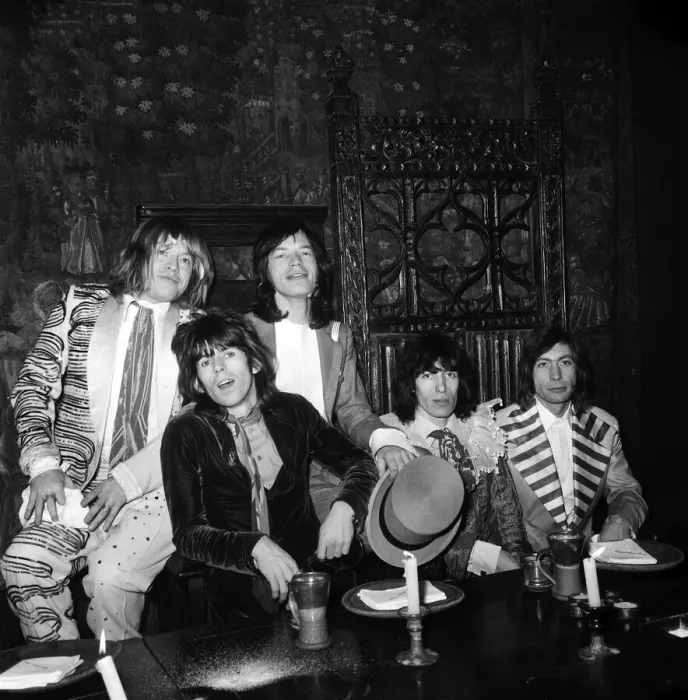 Framed Print : The Rolling Stones launch their Beggars Banquet album at the Elizabethan Room, Gore Hotel Framed Print : The Rolling Stones launch their Beggars Banquet album at the Elizabethan Room, Gore Hotel