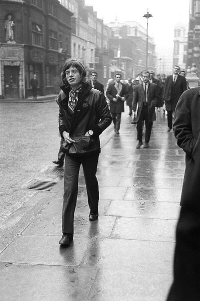 Rolling Stones, Mick Jagger leaving the Court of Appeal