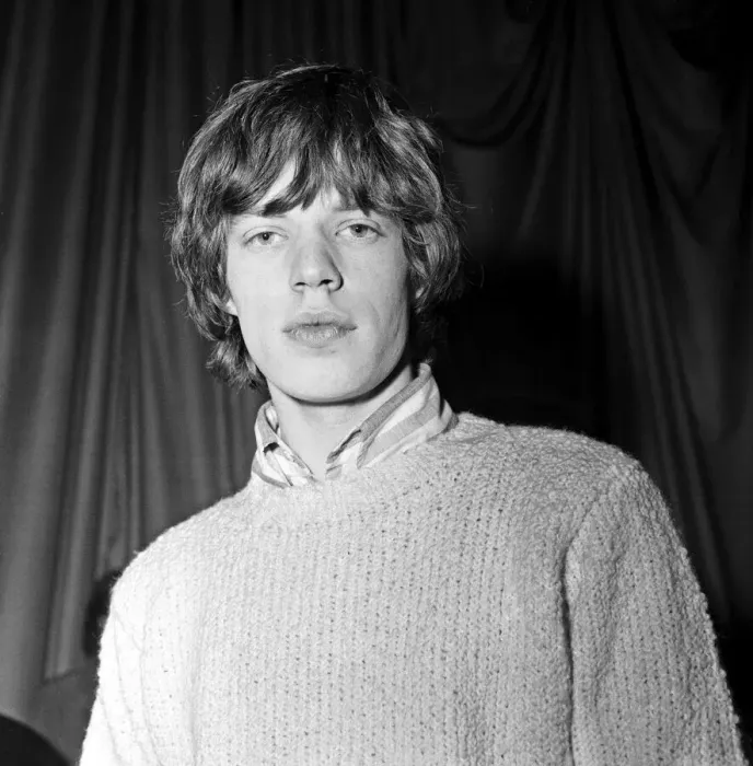 Framed Print : Rolling Stones: Mick Jagger, pictured before the group Framed Print : Rolling Stones: Mick Jagger, pictured before the group