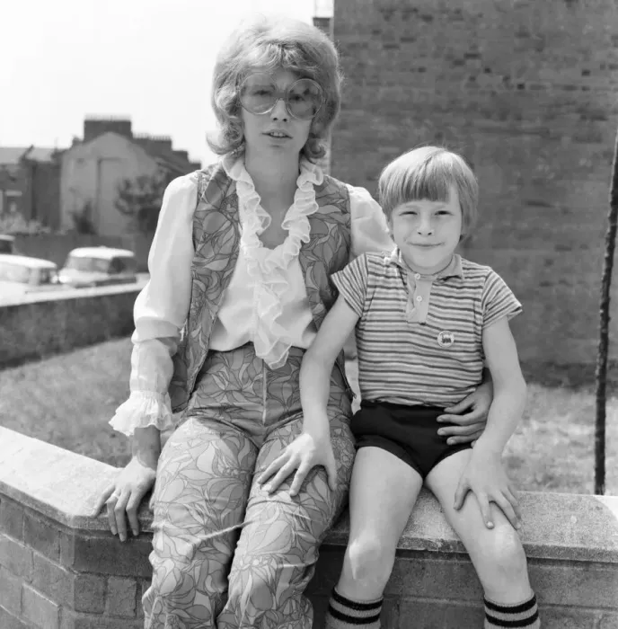 Framed Print : Rolling Stones: Pat Andrews with her and Brian Joness son Mark in July 1969 Framed Print : Rolling Stones: Pat Andrews with her and Brian Joness son Mark in July 1969