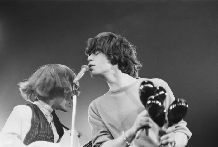 Framed Print : The Rolling Stones perform at the New Musical Express Poll Winners All Star Concert