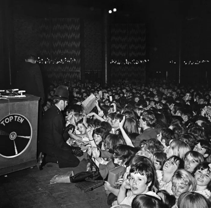 Framed Print : Rolling Stones performing in concert at the Belle Vue theatre, Manchester