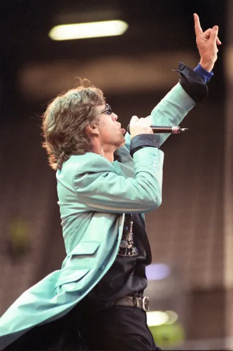 Framed Print : Rolling Stones performing at Murrayfield, Edinburgh. (Picture