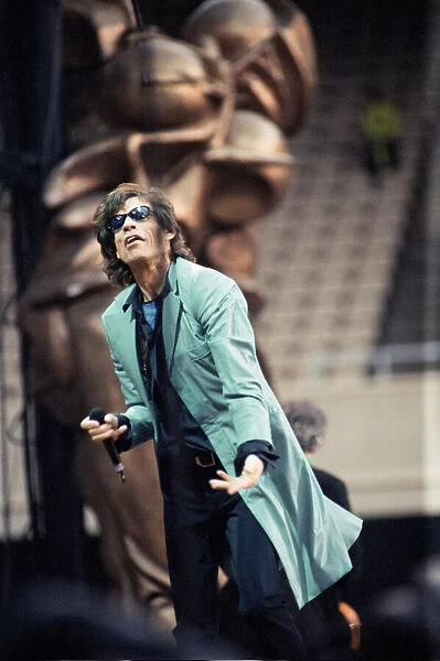 Rolling Stones performing at Murrayfield, Edinburgh. (Picture