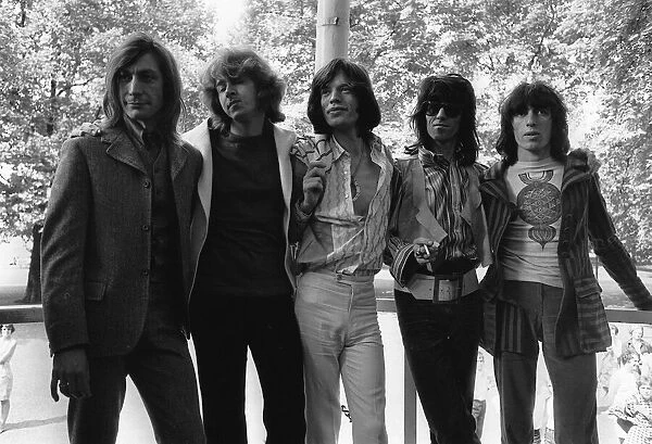 The Rolling Stones, The photocall Introducing Mick Taylor (2nd Left
