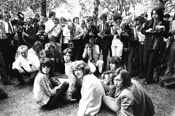 Rolling Stones photocall Introducing Mick Taylor who took Brian Jones place in the band