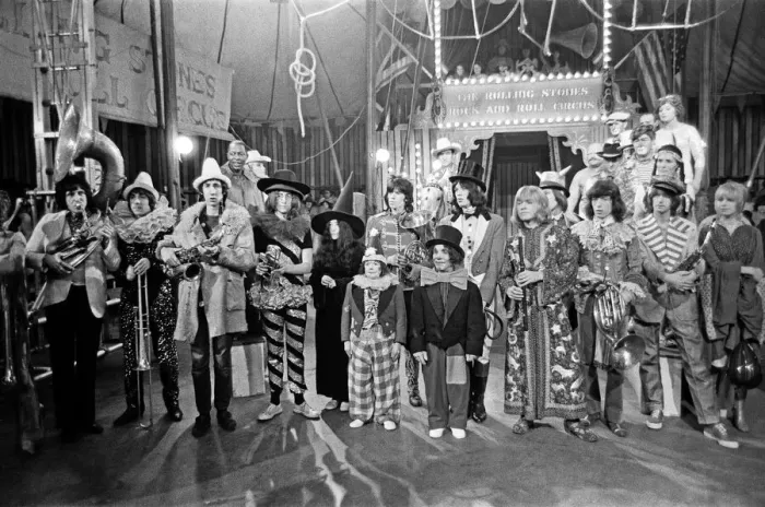 Framed Print : The Rolling Stones Rock n Roll Circus TV special, Intertel Studios Framed Print : The Rolling Stones Rock n Roll Circus TV special, Intertel Studios