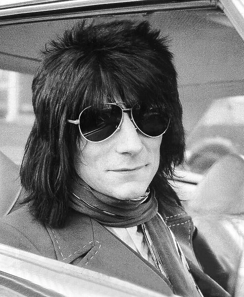 Rolling Stones: Ronnie Wood drives away from his Richmond home after confirming that