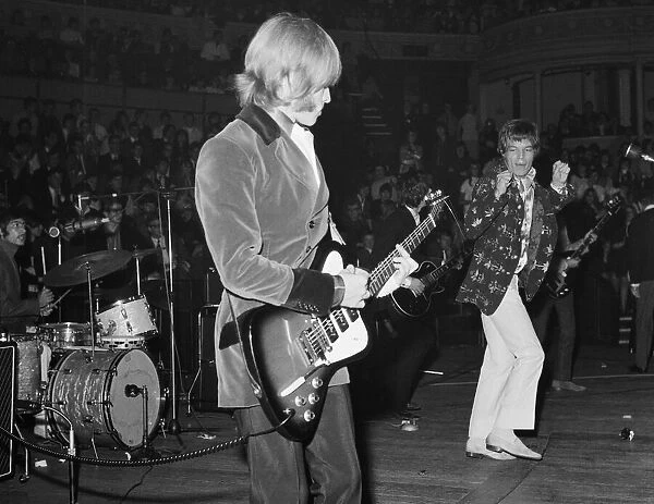 The Rolling Stones at The Royal Albert Hall, their first British Tour in a year