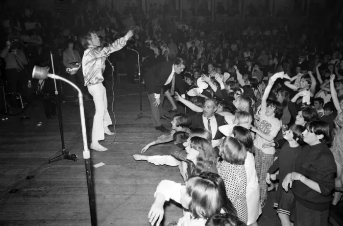 Framed Print : Rolling Stones at Royal Albert Hall, London. 23 September 1966 during their tour with Ike Framed Print : Rolling Stones at Royal Albert Hall, London. 23 September 1966 during their tour with Ike
