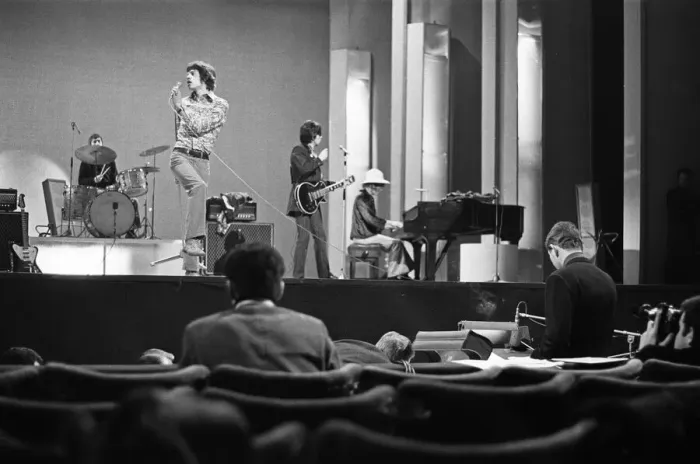 Framed Print : Rolling Stones seen here in rehearsals at the London Palladium. 22nd January 1967 Framed Print : Rolling Stones seen here in rehearsals at the London Palladium. 22nd January 1967