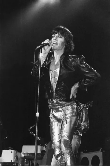 Framed Print : Rolling Stones on stage in concert at Earls Court. (Picture