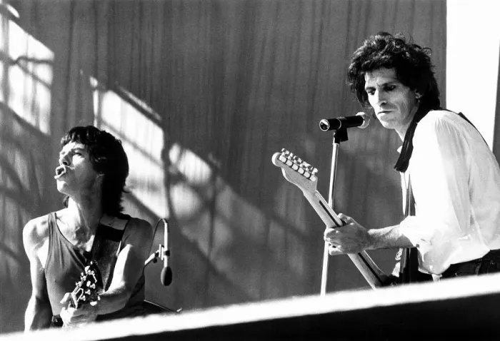 Framed Print : Rolling Stones: On stage at Philadelphias JFK stadium Mick Jagger Framed Print : Rolling Stones: On stage at Philadelphias JFK stadium Mick Jagger